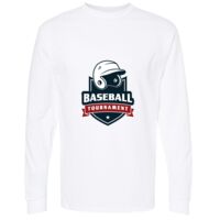 Gold Soft Touch Long Sleeve T-Shirt Thumbnail