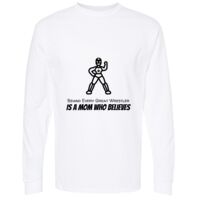 Gold Soft Touch Long Sleeve T-Shirt Thumbnail